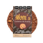 Galletas de Avena sabor maní con chocolate Paquete Moms 1080px